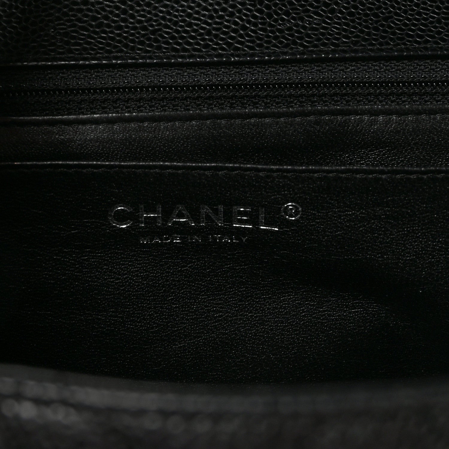 Chanel Caviar Maxi Single Flap Black 6 of 10