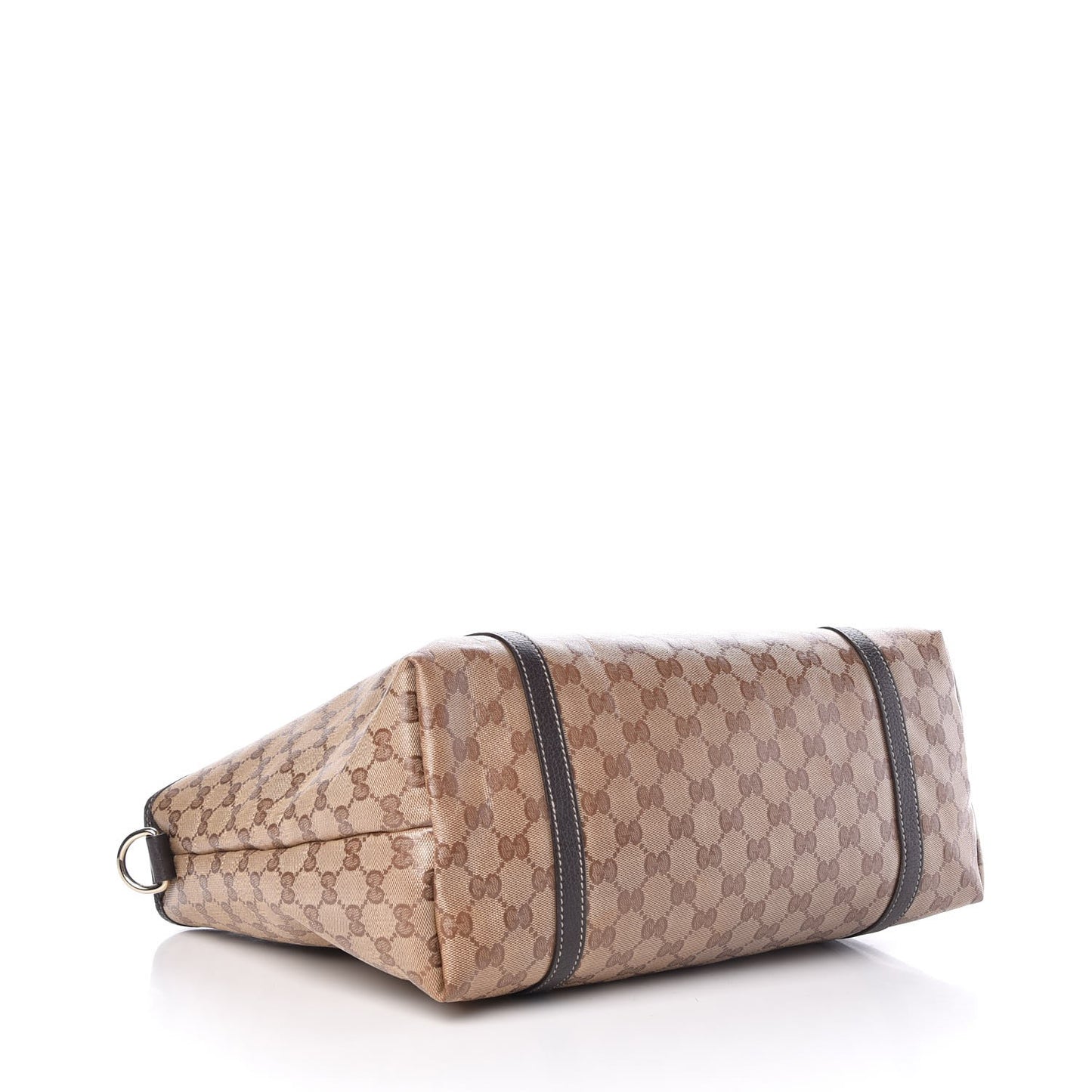 Crystal Monogram Medium Joy Tote Beige Ebony Testa di Moro