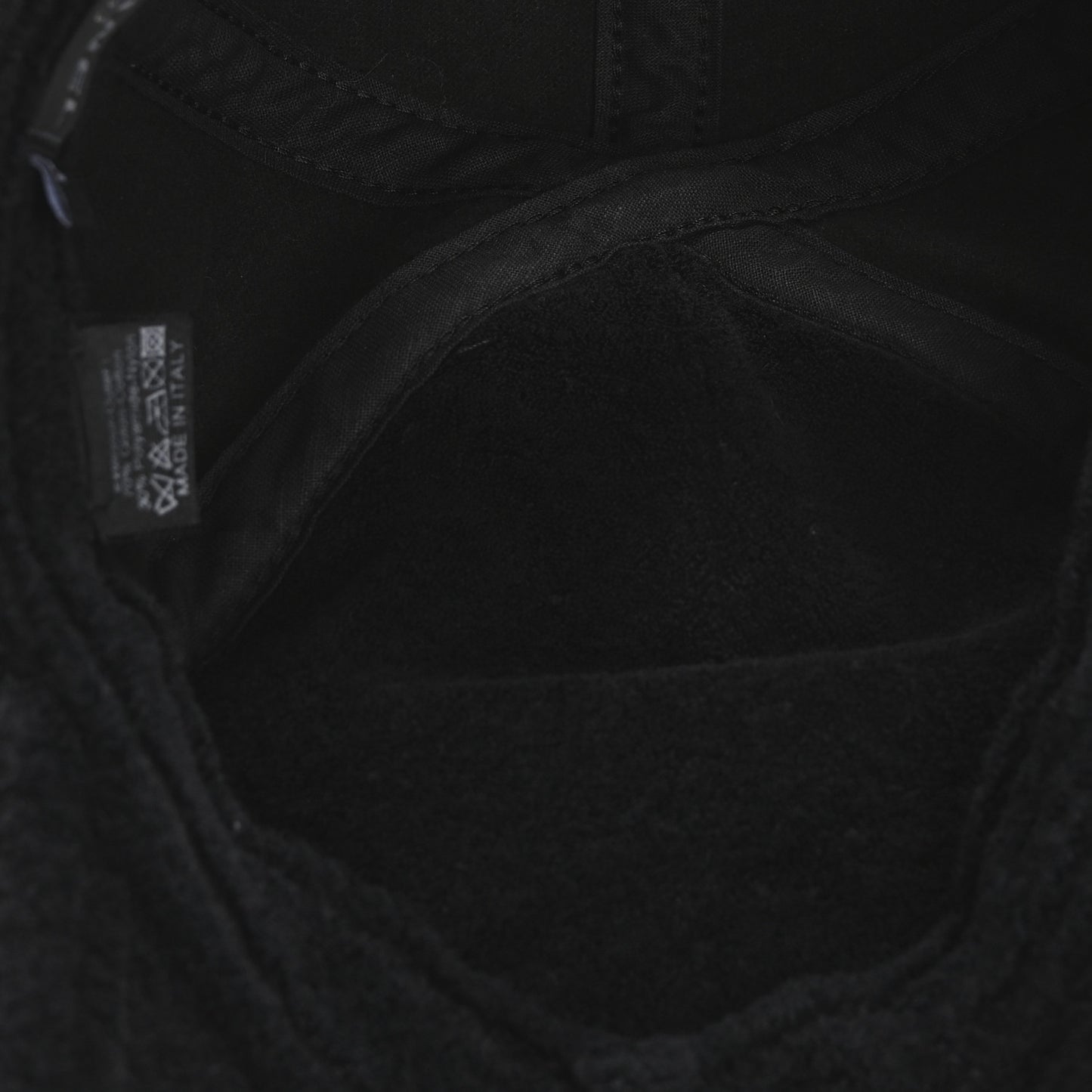 Terry Cotton CC Logo Hat Cap M Black