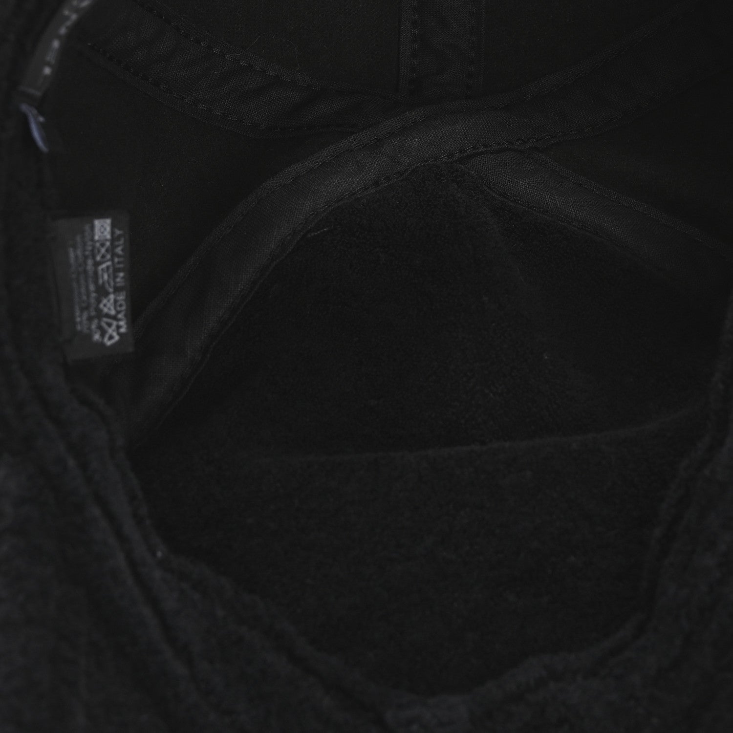 Chanel Terry Cotton CC Logo Hat Cap M Black 7 of 11