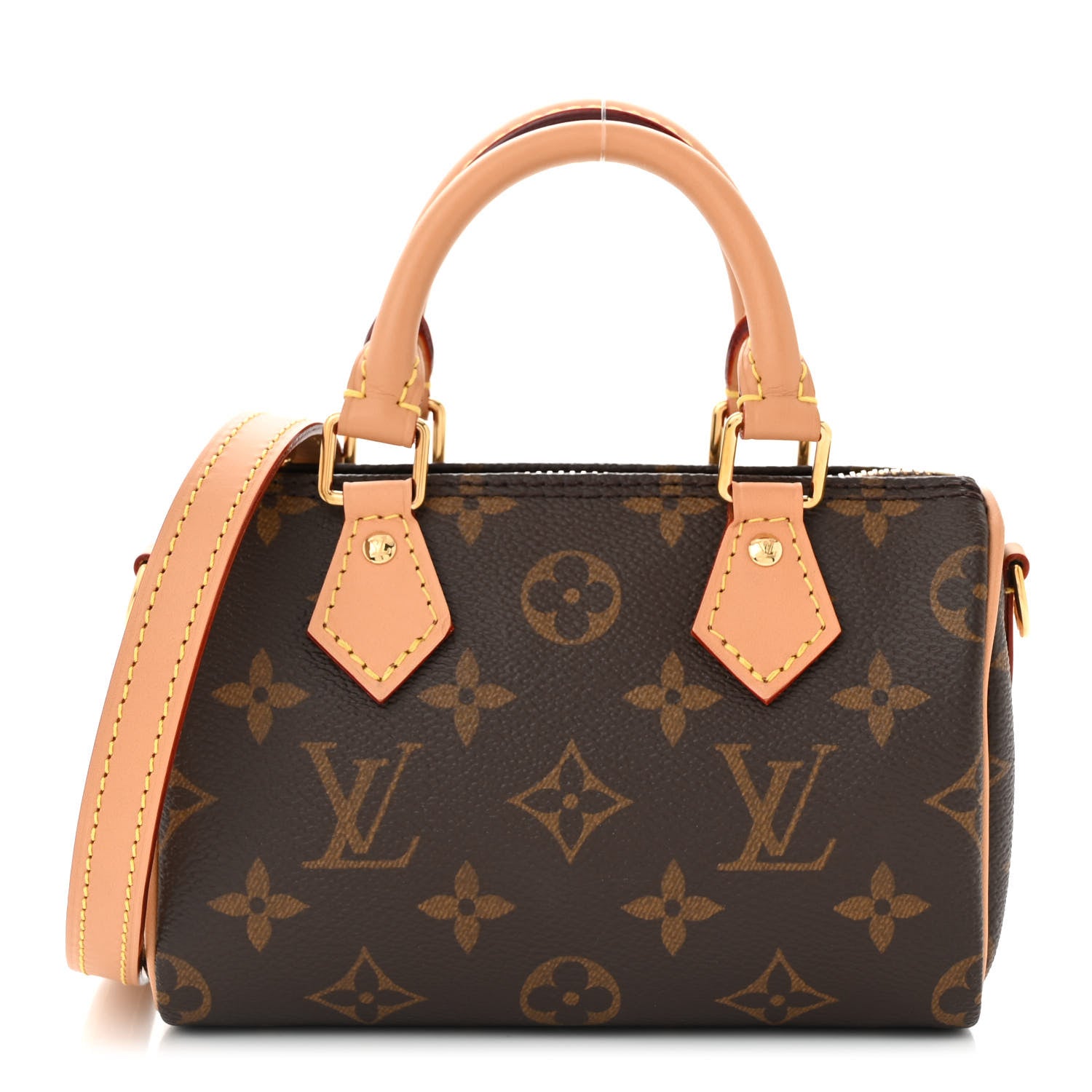 Louis Vuitton Monogram Nano Speedy Bandouliere 1 of 11