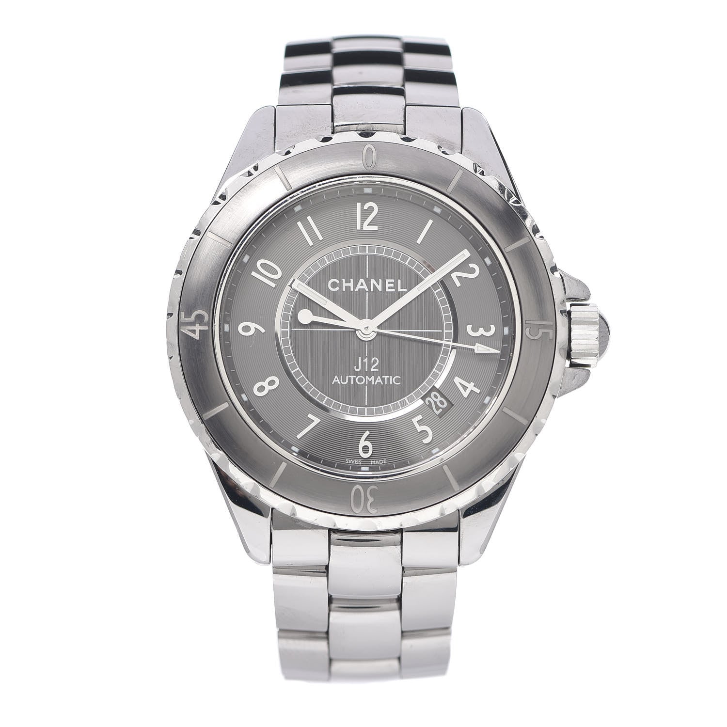 Chanel Titanium Ceramic 41mm J12 Chromatic Automatic Watch 1 of 5