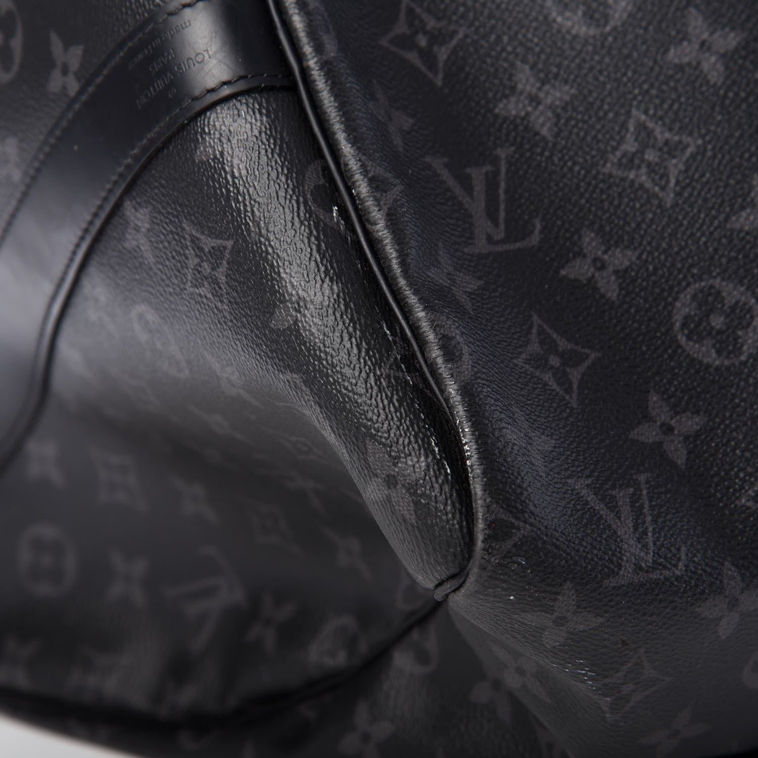 Louis Vuitton Monogram Eclipse Keepall Bandouliere 55 9 of 12
