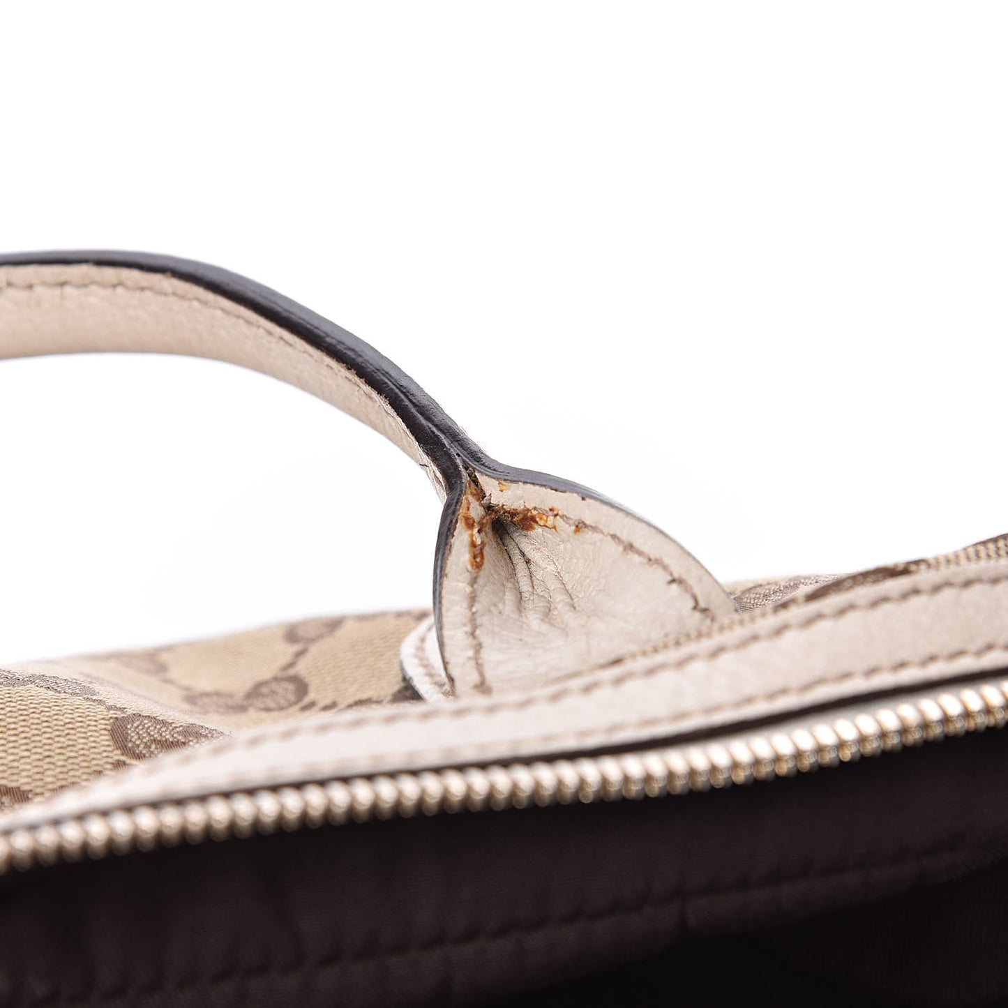 Monogram Small Princy Satchel Off White