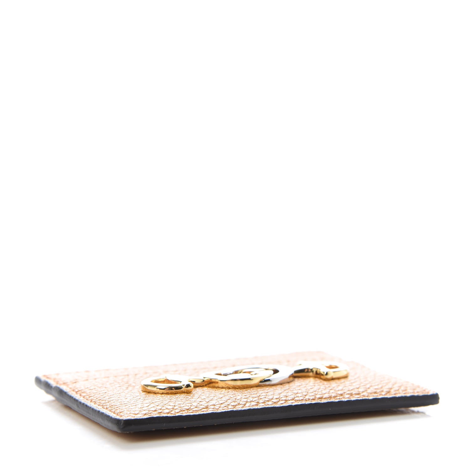 Gucci Grainy Calfskin Zumi Card Holder Sun Oil 4 of 6