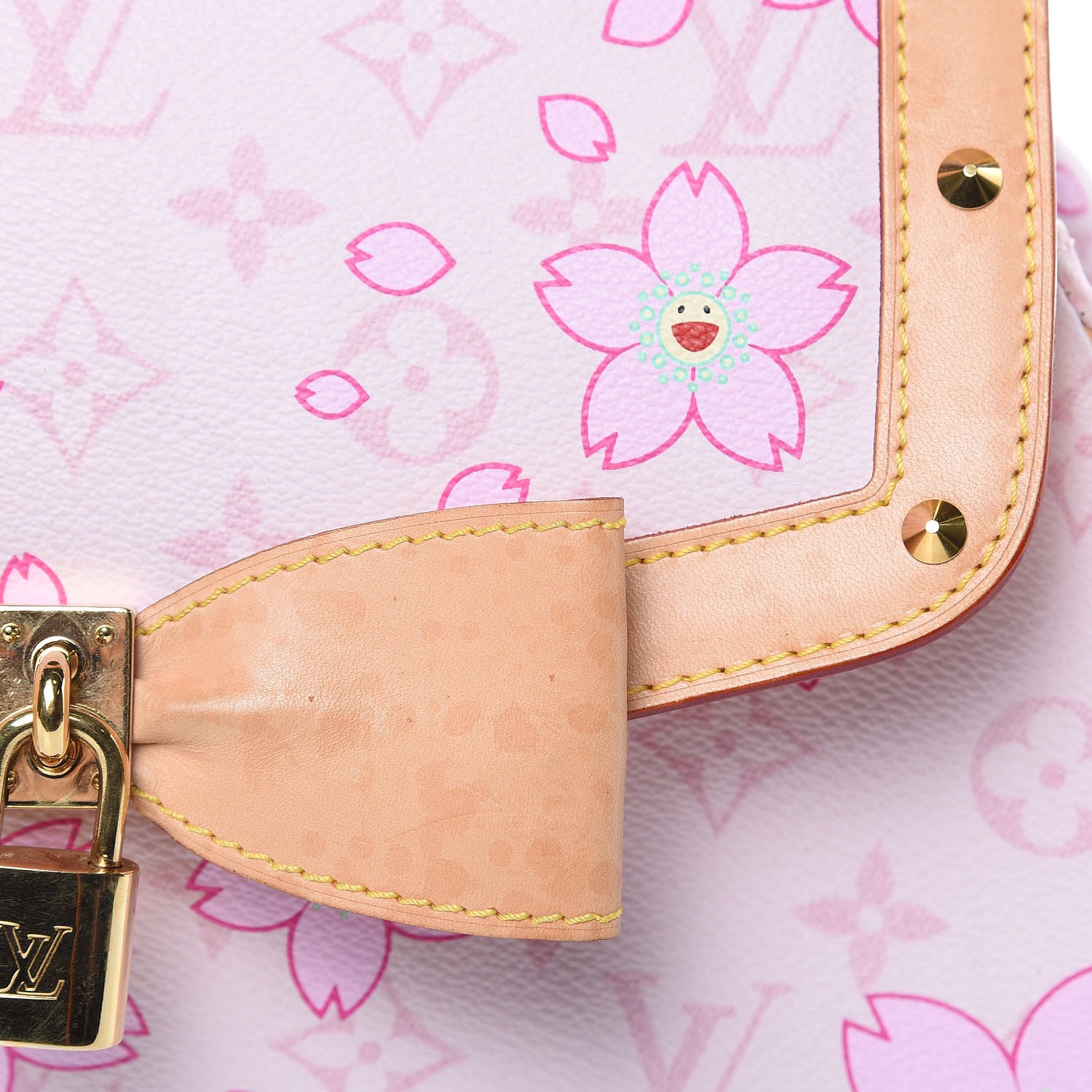 Louis Vuitton Monogram Cherry Blossom Sac Retro Pink 12 of 16