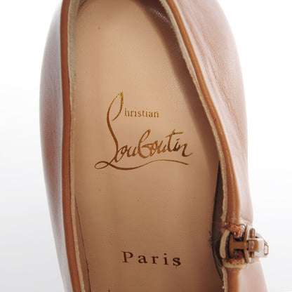 Christian Louboutin Leather Moulage 140 Platform Booties 37 6 of 6