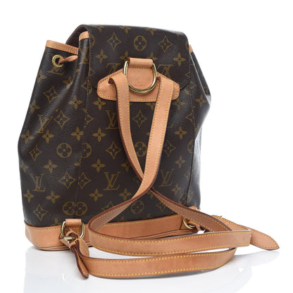 Louis Vuitton Monogram Montsouris MM Backpack 3 of 12