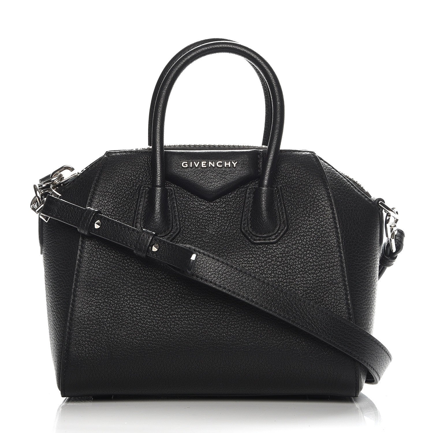 Givenchy Sugar Goatskin Mini Antigona Black 1 of 8