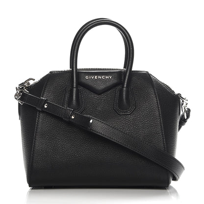 Givenchy Sugar Goatskin Mini Antigona Black 1 of 8