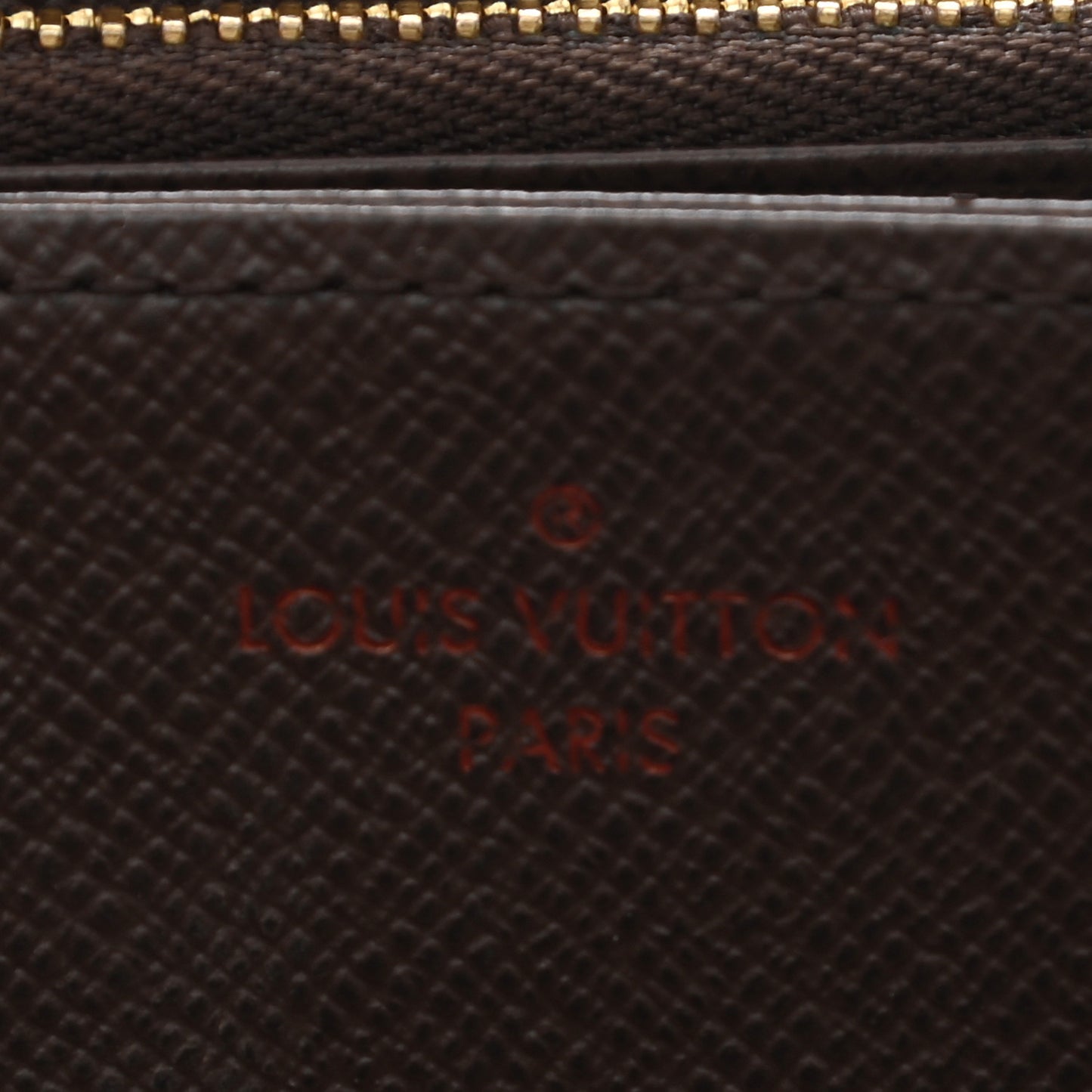 Damier Ebene Zippy Wallet