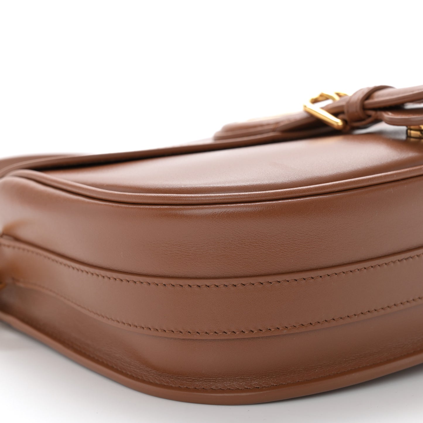 Box Calfskin Medium Bobby Flap Camel