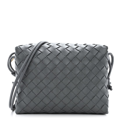 Bottega Veneta Nappa Intrecciato Small Loop Camera Bag Thunder 1 of 9