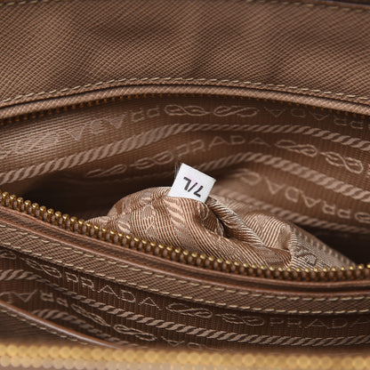 Prada Saffiano Medium Galleria Double Zip Tote Cammeo 7 of 18