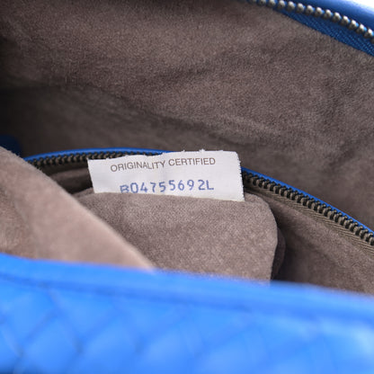 Bottega Veneta Nappa Intrecciato Large Veneta Hobo Cobalt Blue 7 of 10