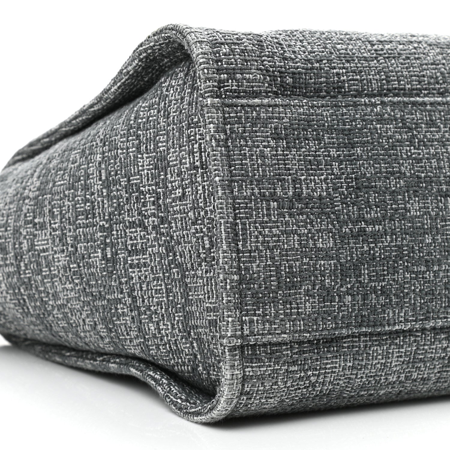 Chanel Canvas Medium Deauville Tote Charcoal 9 of 11