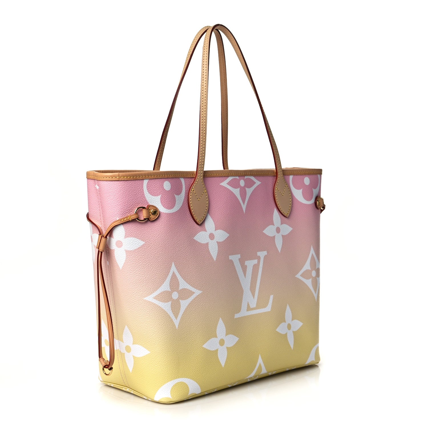 Louis Vuitton Monogram Giant By The Pool Neverfull MM Light Pink 4 of 10