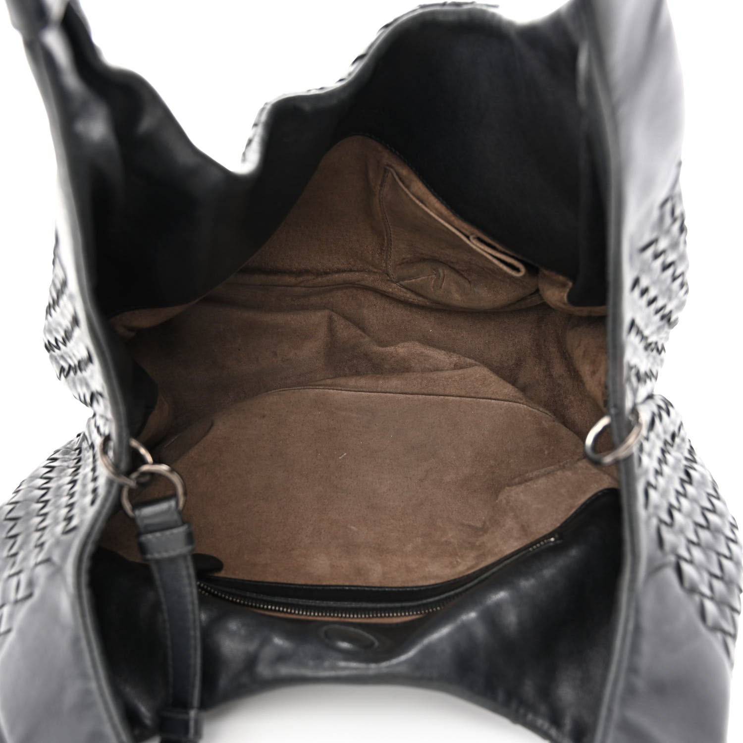 Bottega Veneta Nappa Intrecciato Medium Campana Hobo Black 4 of 10