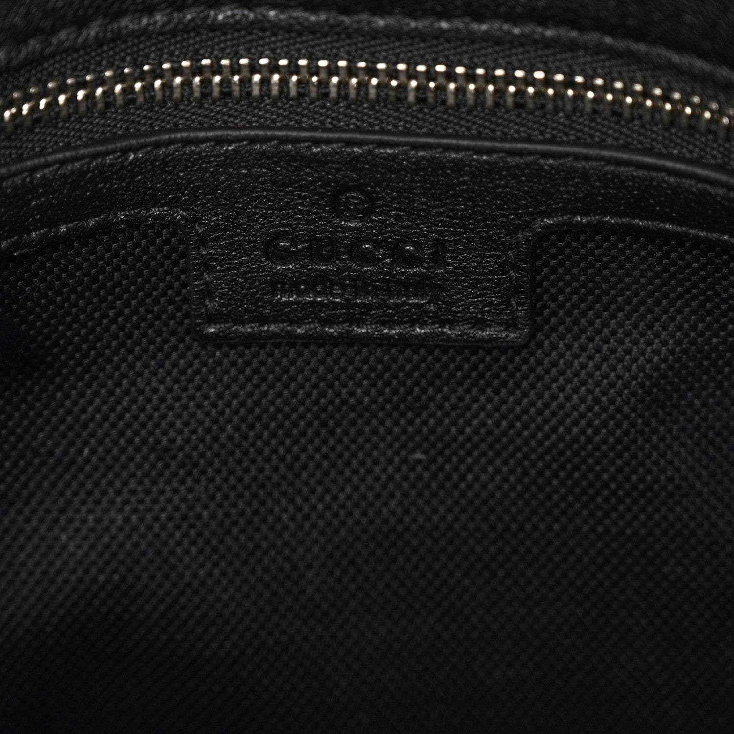 Gucci Sakai Be Green Calfskin Diagonal Stitched Small Blondie Tote Black 6 of 8