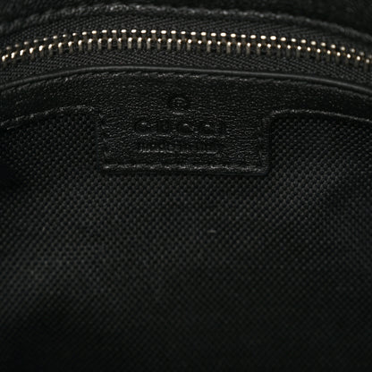 Gucci Sakai Be Green Calfskin Diagonal Stitched Small Blondie Tote Black 6 of 8