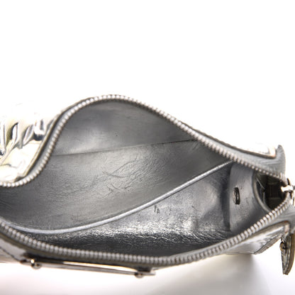 Louis Vuitton Monogram Miroir Trousse Cosmetic Bag Silver 6 of 13