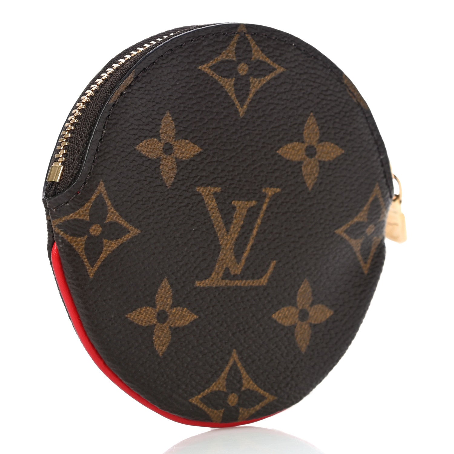 Louis Vuitton Monogram 2020 Christmas Animation Bumper Cars Round Coin Purse Coquelicot 3 of 10
