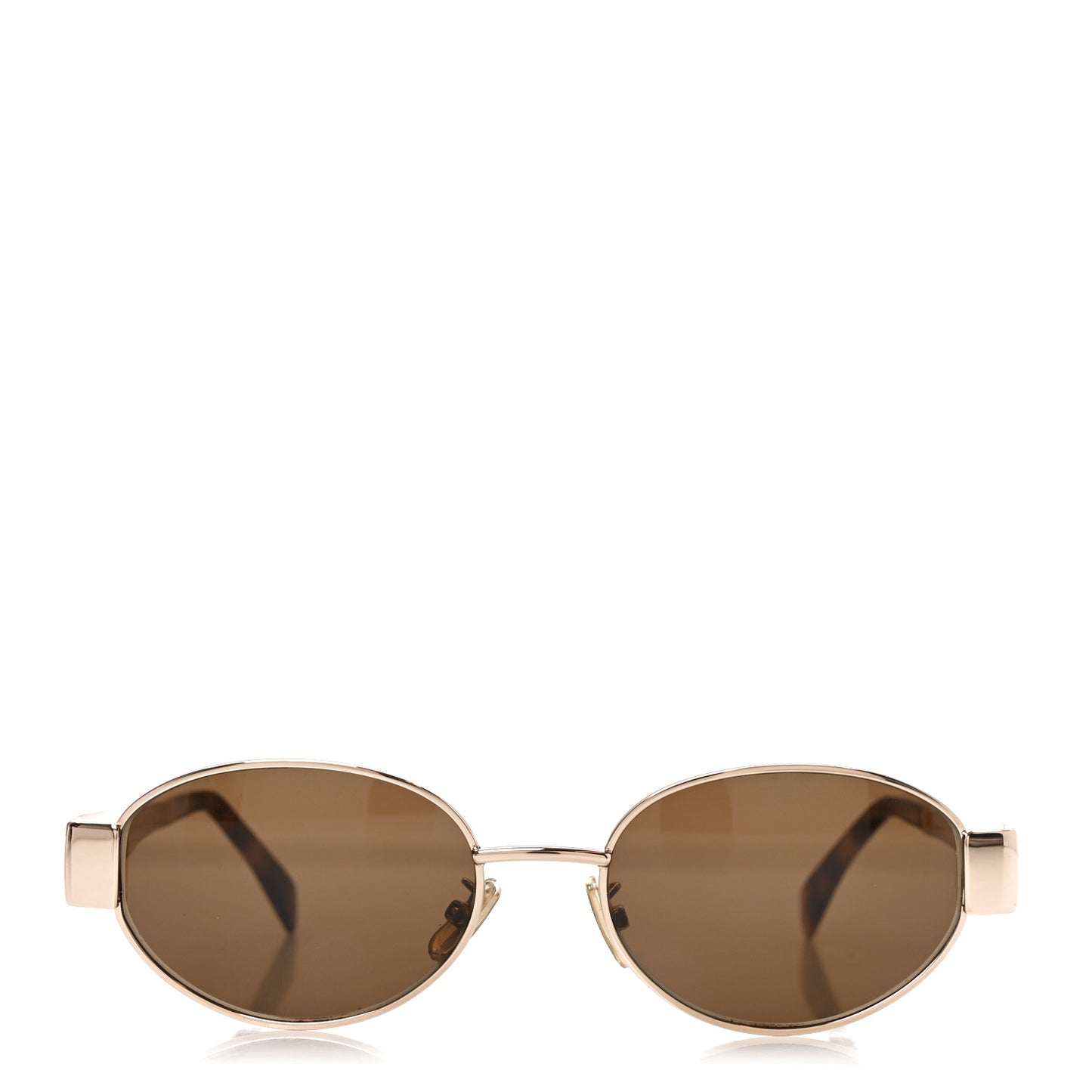 Metal Triomphe 01 Sunglasses CL40235U Rose Gold Brown