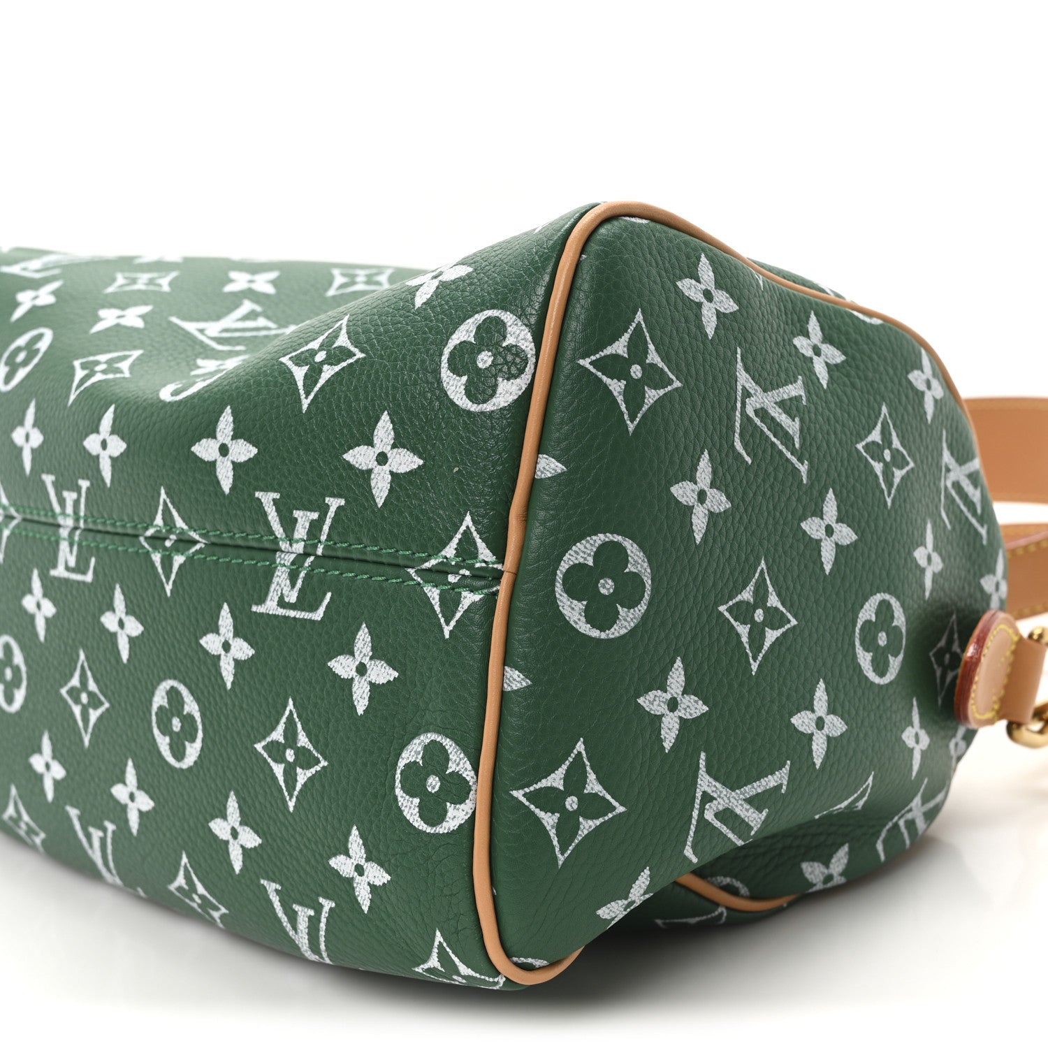 Louis Vuitton Calfskin Monogram Speedy P9 Bandouliere 25 Green 11 of 11