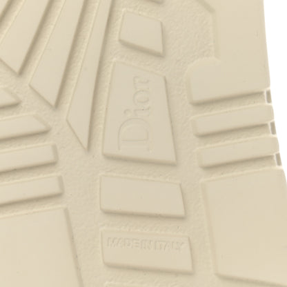 Christian Dior Micro PDP Cotton Houndstooth Embroidered Dway 10mm Slide Sandals 40.5 Peony 6 of 8