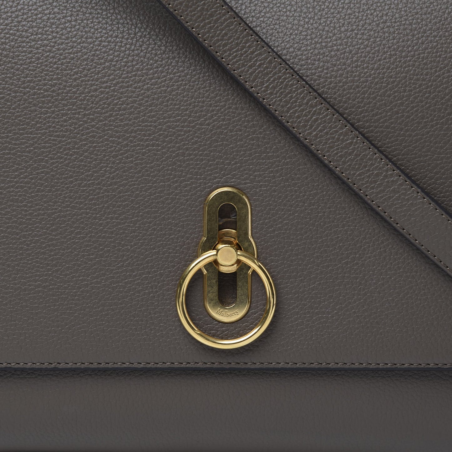 Natural Grain Amberley Satchel Mole Grey