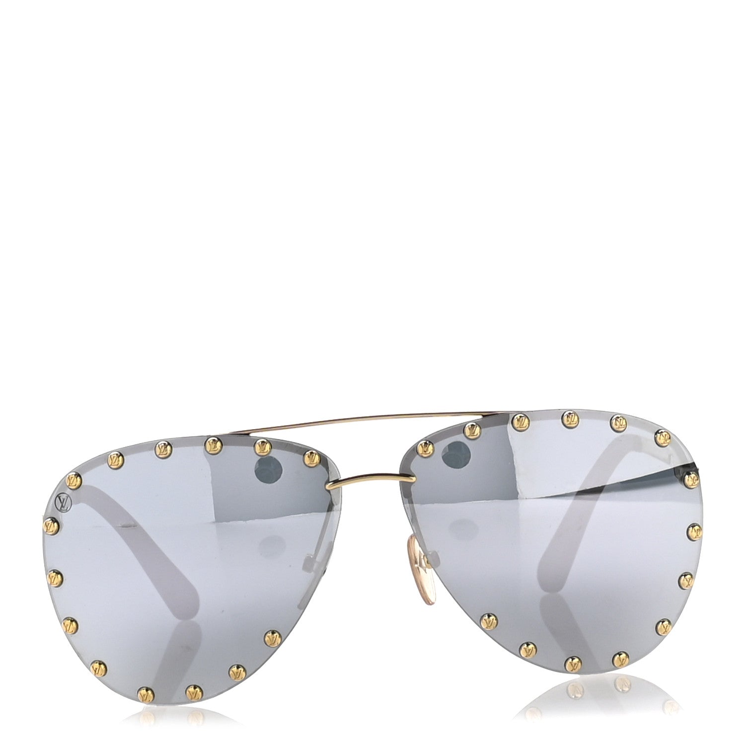 Louis Vuitton The Party Aviator Sunglasses Z0923U 2 of 9