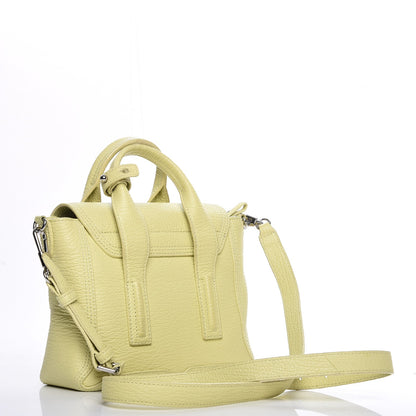 3.1 Phillip Lim 3.1 Textured Calfskin Mini Pashli Satchel Citron 4 of 14