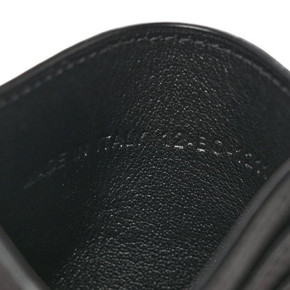 Christian Dior Grained Calfskin Oblique Card Holder Black 7 of 9
