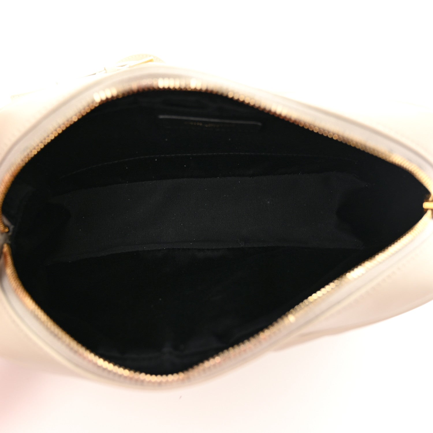 Saint Laurent Calfskin Matelasse Monogram Lou Camera Bag Crema Soft 4 of 10
