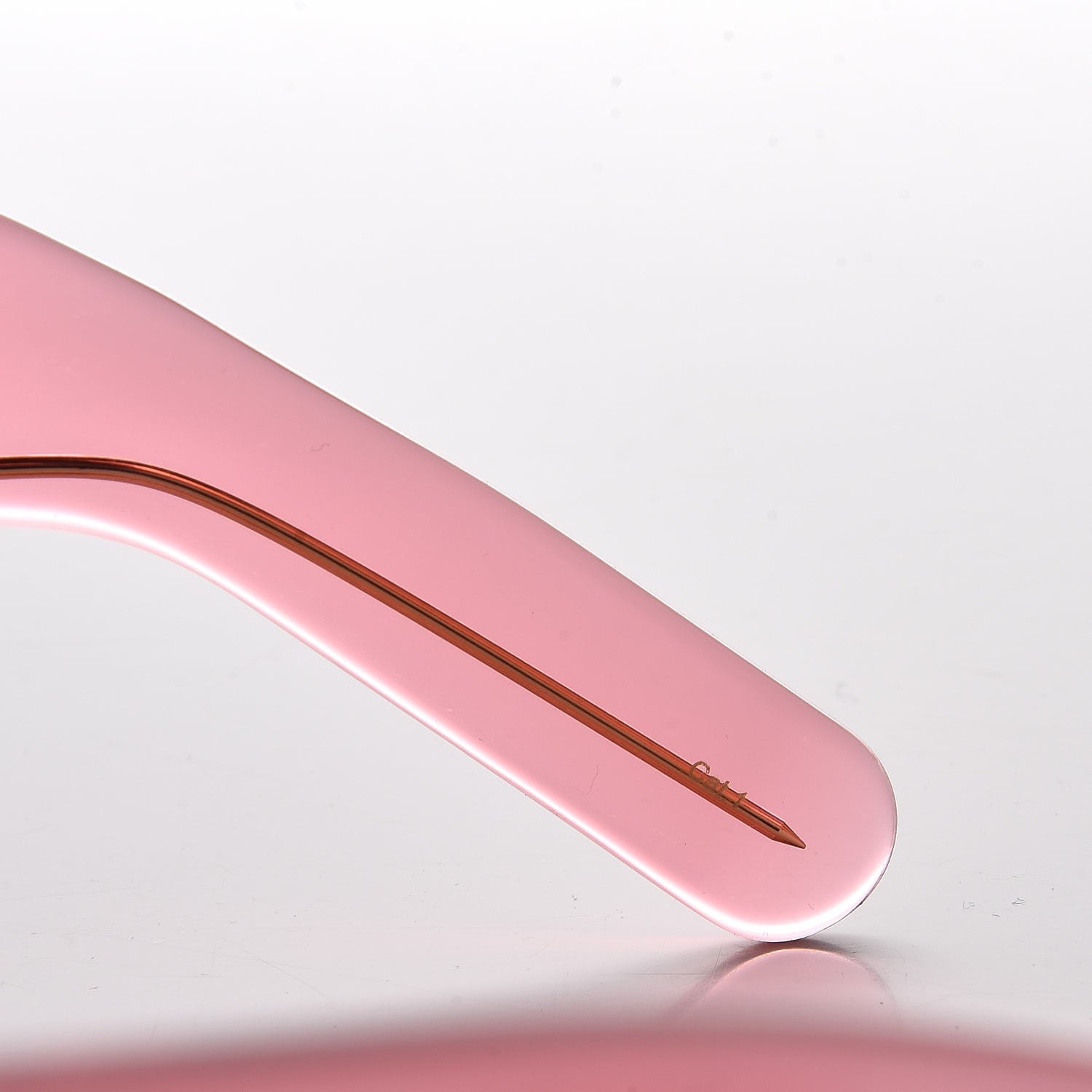Gucci Acetate Crystal Oversize Sunglasses GG0145S Pink 7 of 7