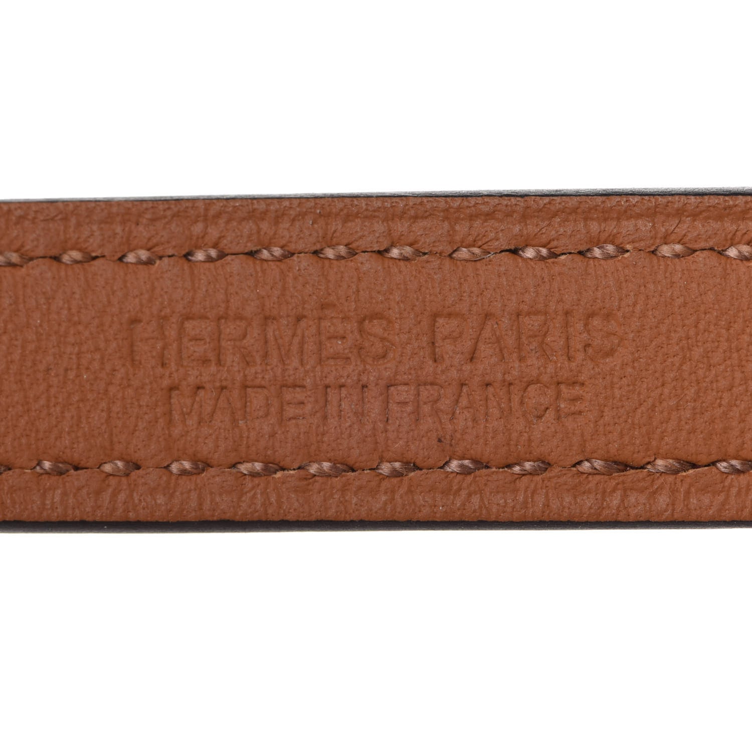 Hermes Epsom Rivale Double Tour Bracelet S Rouge Grenat 5 of 7