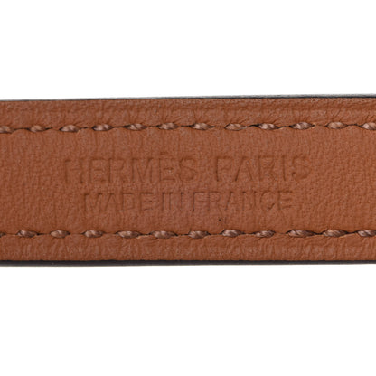 Hermes Epsom Rivale Double Tour Bracelet S Rouge Grenat 5 of 7