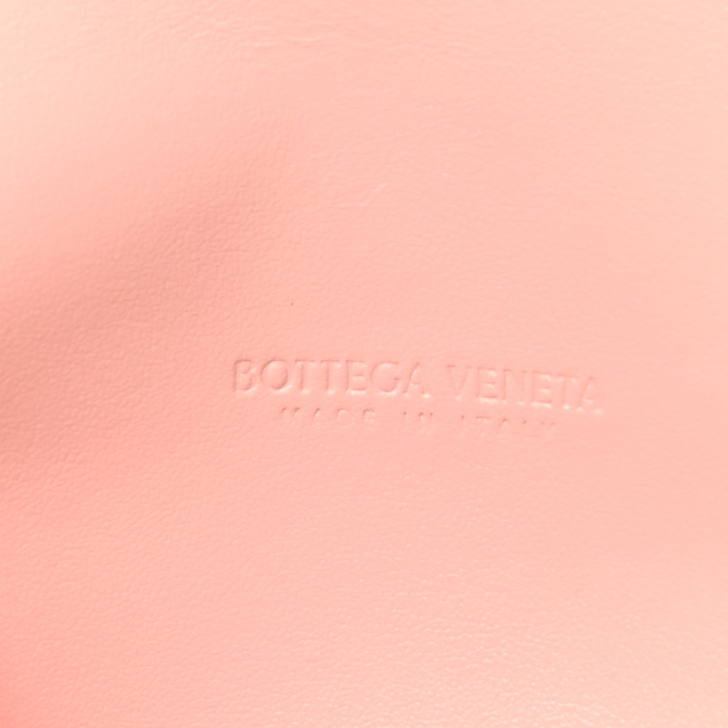 Nappa Intrecciato Long Andiamo Top Handle Clutch Rose