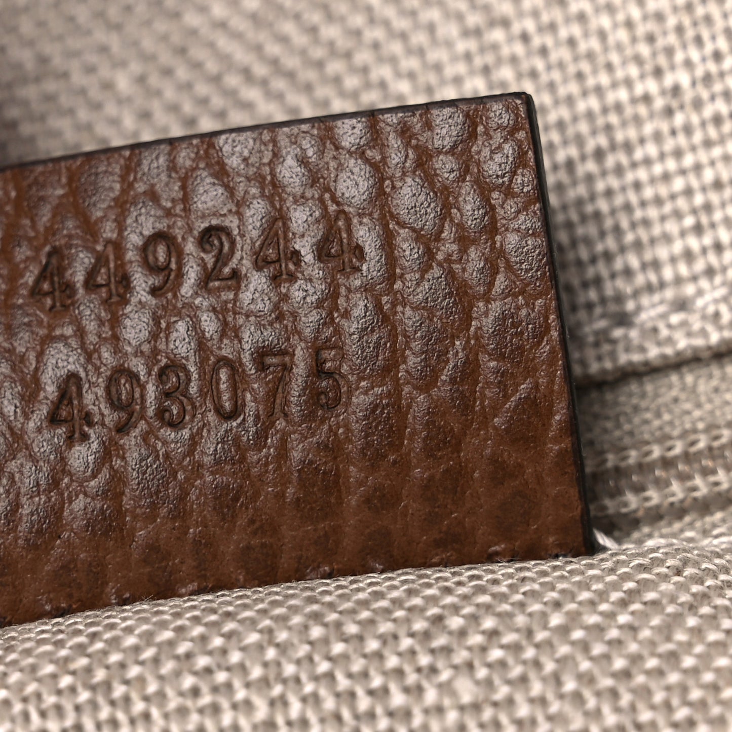 Soft GG Monogram Large Margaux Hobo Brown