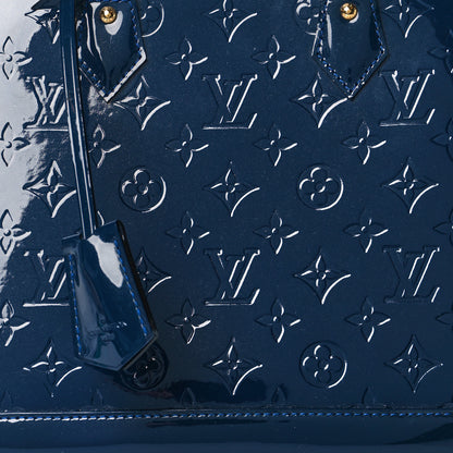 Louis Vuitton Vernis Alma PM Blue Infini 6 of 9