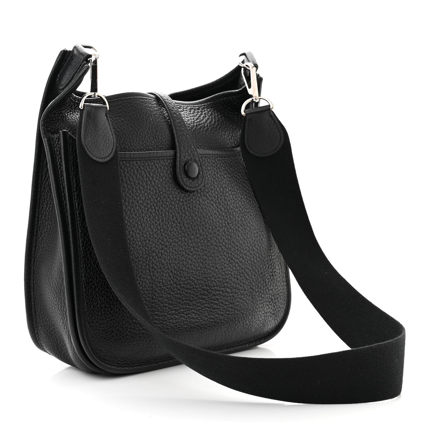 Hermes Taurillon Clemence Evelyne II PM Black 3 of 10
