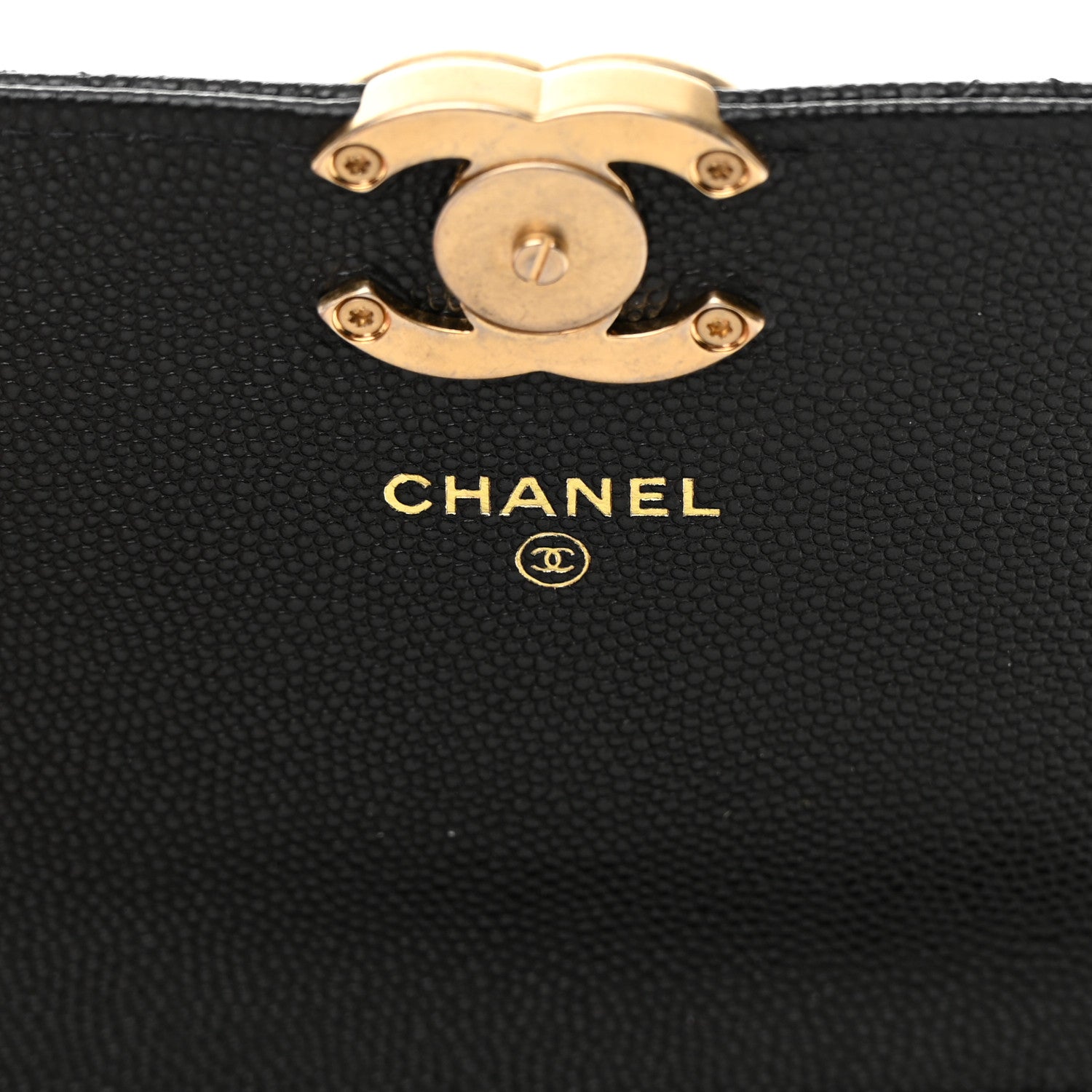 Chanel Caviar Quilted Mini Bracelet On Chain Wallet On Chain WOC Black 6 of 12