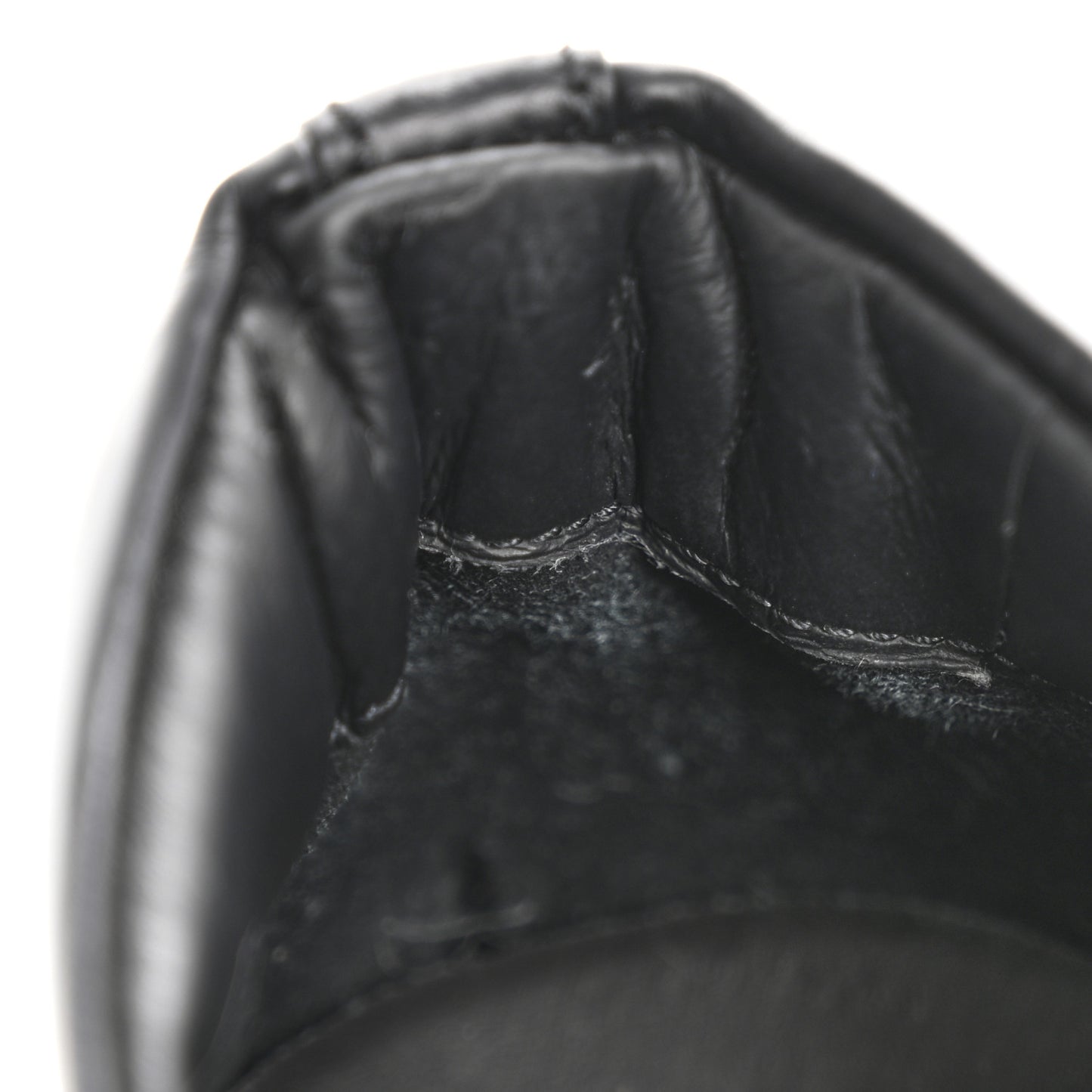 Spazzolato Rois Metal Triangle Logo Monolith 55mm Loafers 38 Black