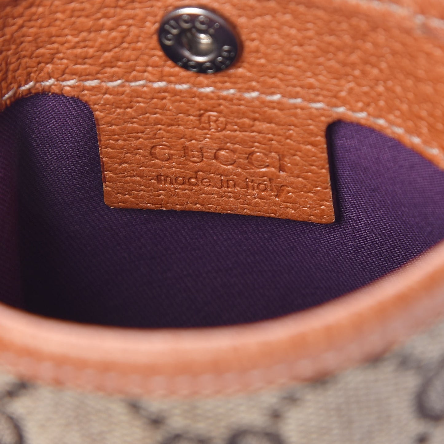 Monogram Web Mini Messenger Bag Brown