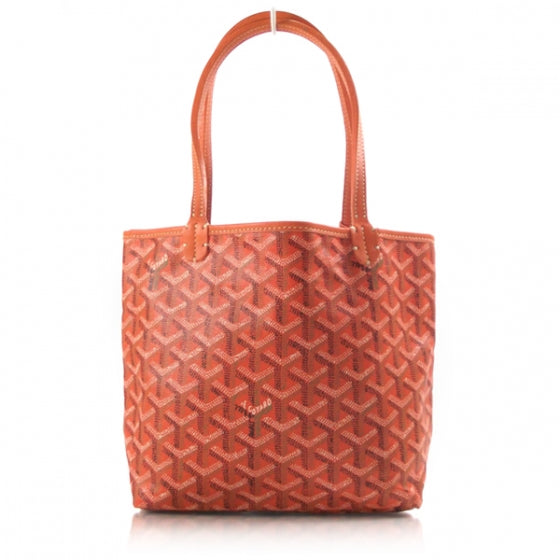 Goyard St. Louis Junior PM Jr Tote Orange 1 of 10