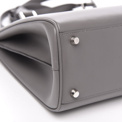 Gucci Smooth Calfskin Medium Zumi Top Handle Bag Dusty Grey 9 of 10