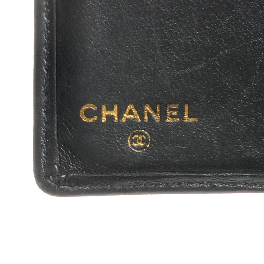 Lambskin Wallet Black