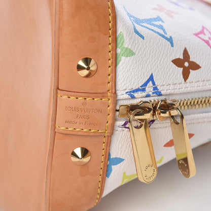 Louis Vuitton Monogram Multicolor Alma White 6 of 12