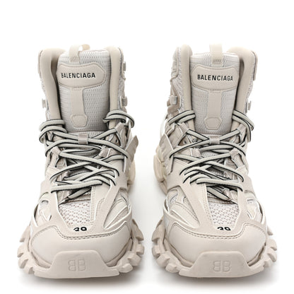Balenciaga Mesh Nylon Womens Track Hike Sneakers 39 Full Beige 2 of 9