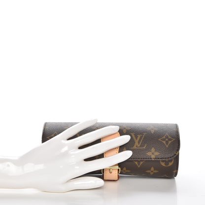 Louis Vuitton Monogram 3 Watch Travel Case 2 of 7